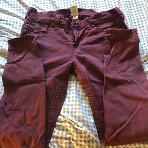 True Religion Serena, maroon/burgundy, 31